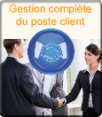 Gestion complète du poste client